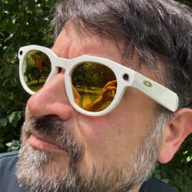 Розумні окуляри Oakley Meta HSTN Warm Grey/Prizm 24K Polarized S-M (00W8002 80020151) OPEN BOX 13