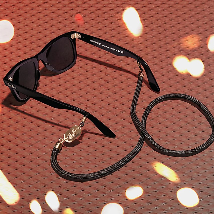 Ланьярд для окулярів Ray-Ban Special Edition Чорний 4 Ланьярд для окулярів Ray-Ban Special Edition Чорний - Зображення 2