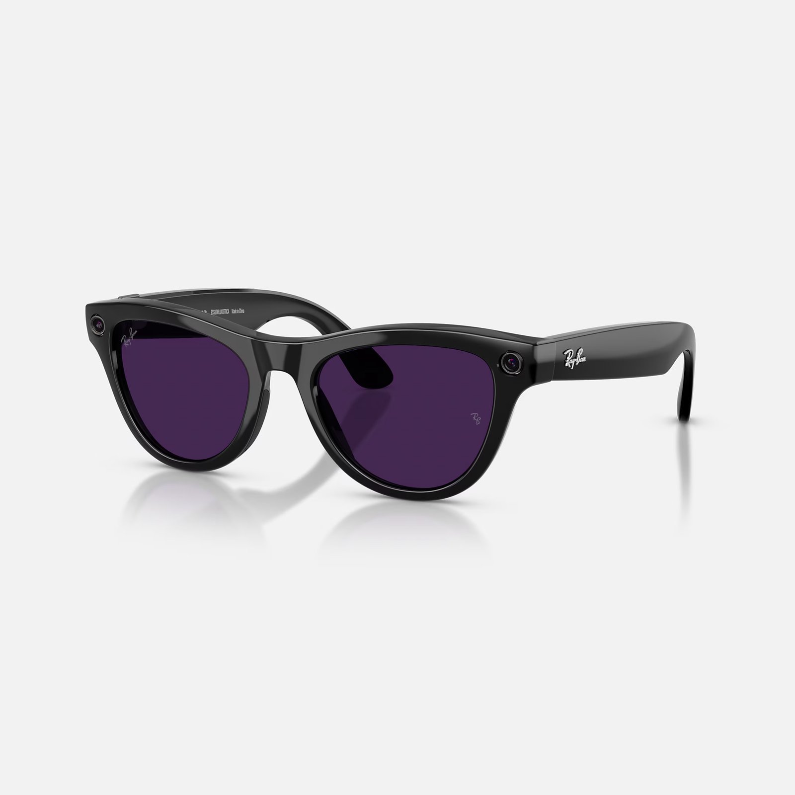 Розумні окуляри Ray-Ban Meta Skyler Shiny Black/Transitions Amethyst S-M (RW4010 601/CH52) OPEN BOX Розумні окуляри Ray-Ban Meta Skyler Shiny Black/Transitions Amethyst S-M (RW4010 601/CH52) OPEN BOX