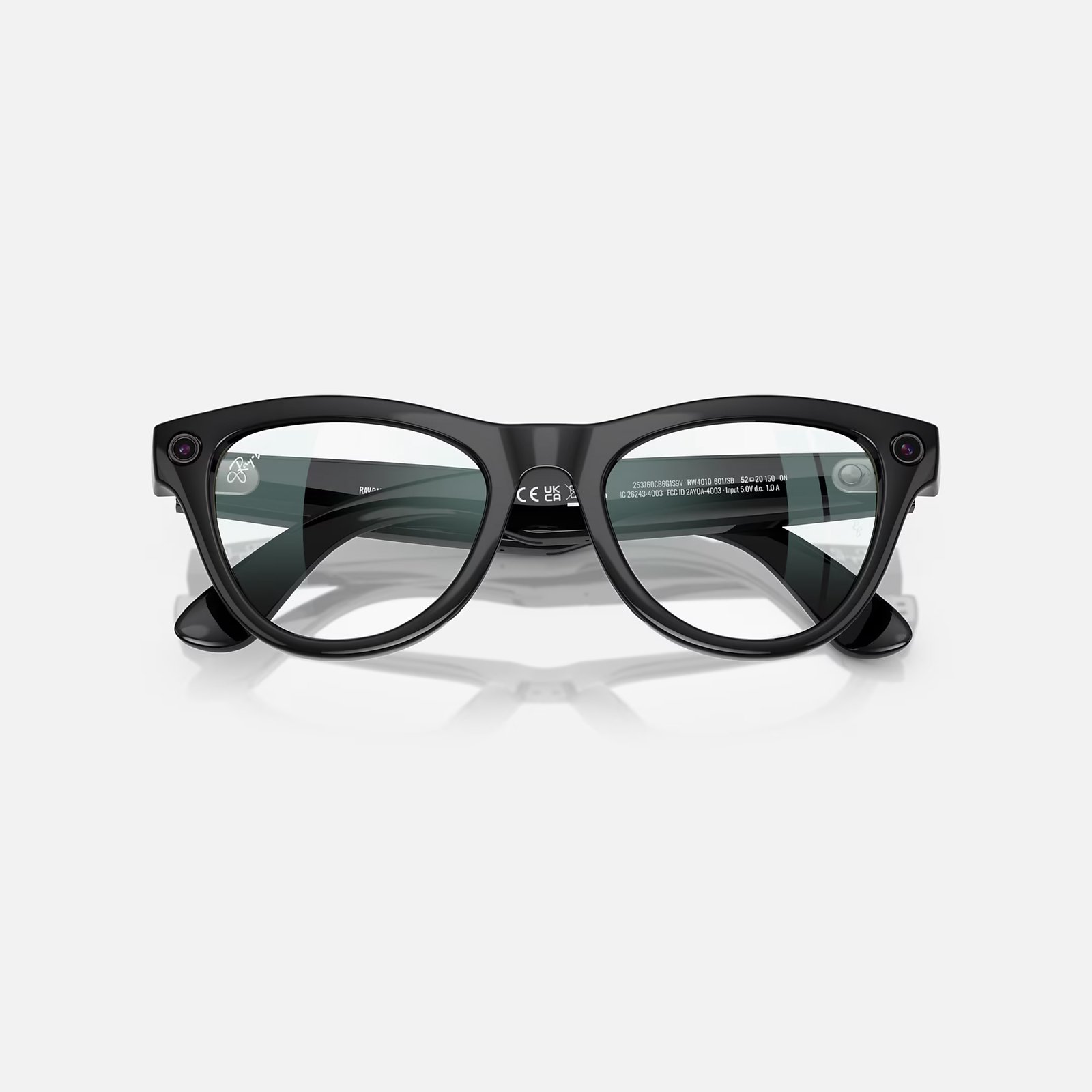 Розумні окуляри Ray-Ban Meta Skyler Shiny Black/Clear S-M (RW4010 601/SB52) NEW 5 Розумні окуляри Ray-Ban Meta Skyler Shiny Black/Clear S-M (RW4010 601/SB52) NEW - Зображення 5