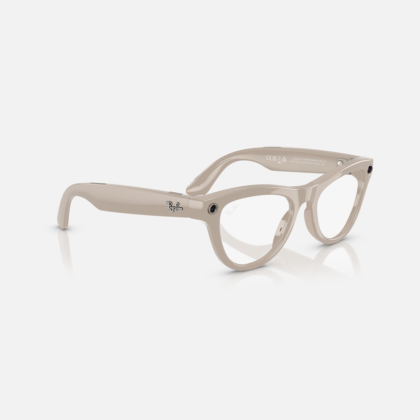 Розумні окуляри Ray-Ban Meta Skyler Shiny Chalky Gray/Transitions Sapphire S-M (RW4010 6700MF52) OPEN BOX 9 Розумні окуляри Ray-Ban Meta Skyler Shiny Chalky Gray/Transitions Sapphire S-M (RW4010 6700MF52) OPEN BOX - Зображення 9