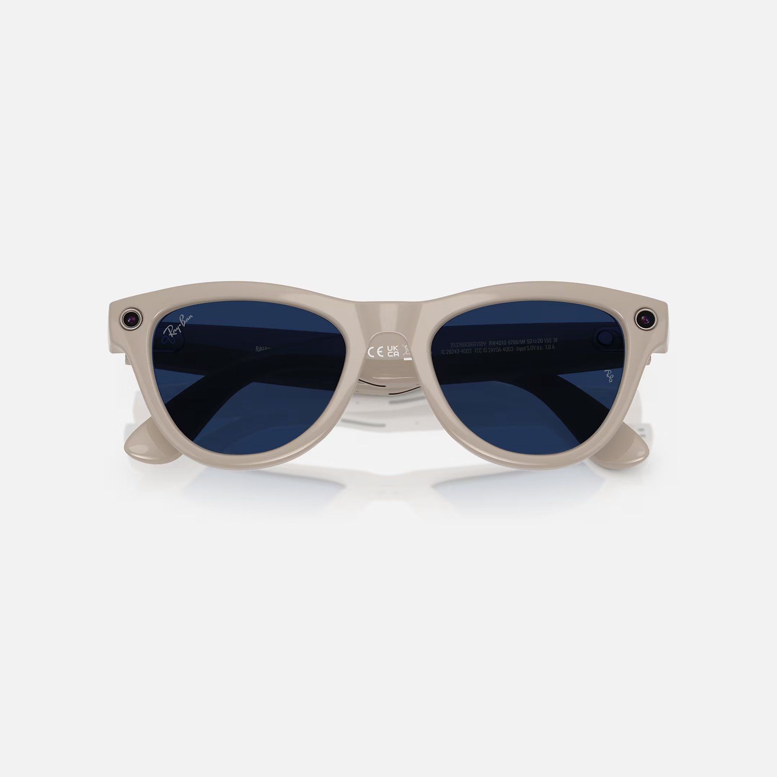Розумні окуляри Ray-Ban Meta Skyler Shiny Chalky Gray/Transitions Sapphire S-M (RW4010 6700MF52) OPEN BOX 5 Розумні окуляри Ray-Ban Meta Skyler Shiny Chalky Gray/Transitions Sapphire S-M (RW4010 6700MF52) OPEN BOX - Зображення 5
