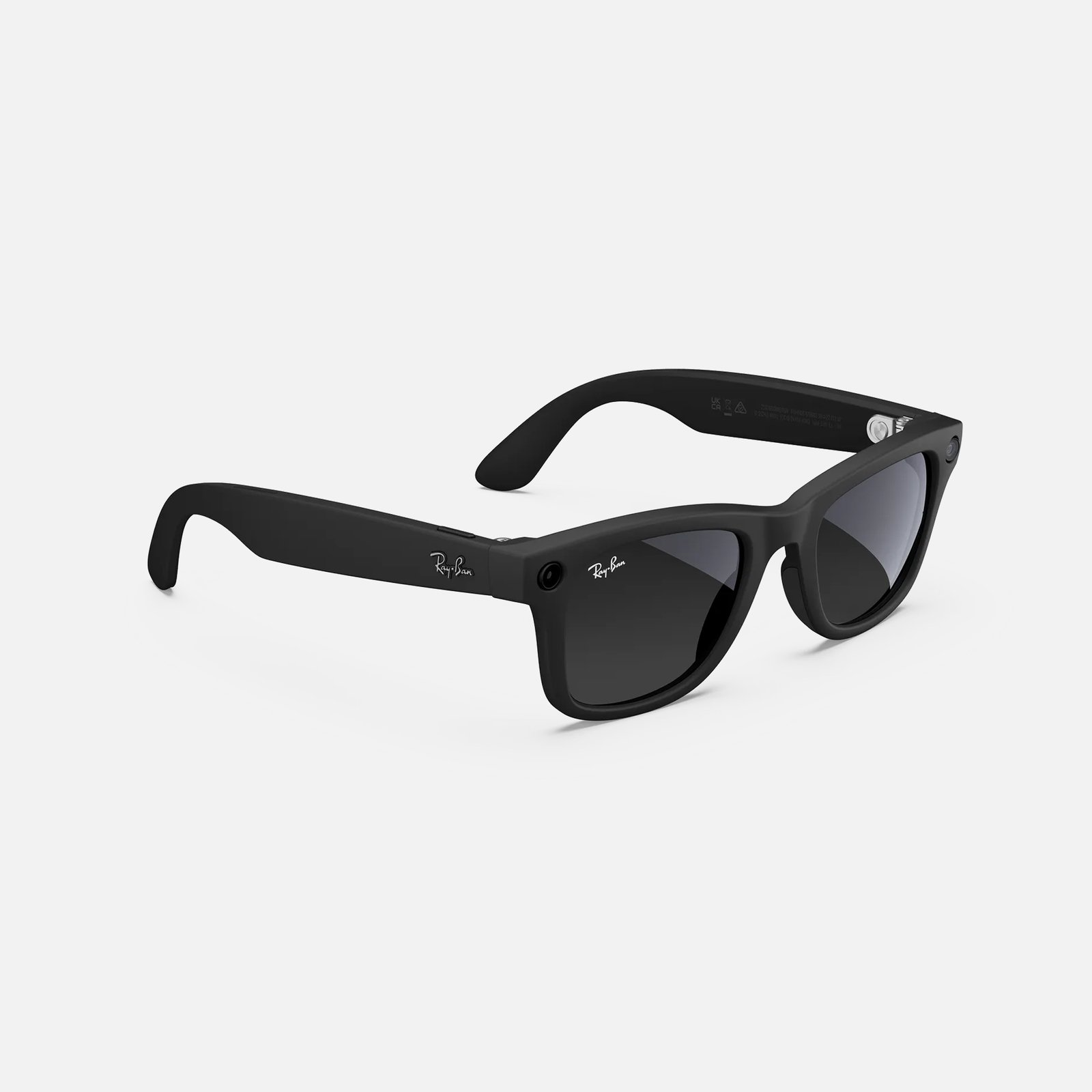 Розумні окуляри Ray-Ban Meta Wayfarer Matte Black/Charcoal Black S-M (RW4006 601ST350) OPEN BOX 3 Розумні окуляри Ray-Ban Meta Wayfarer Matte Black/Charcoal Black S-M (RW4006 601ST350) OPEN BOX - Зображення 3