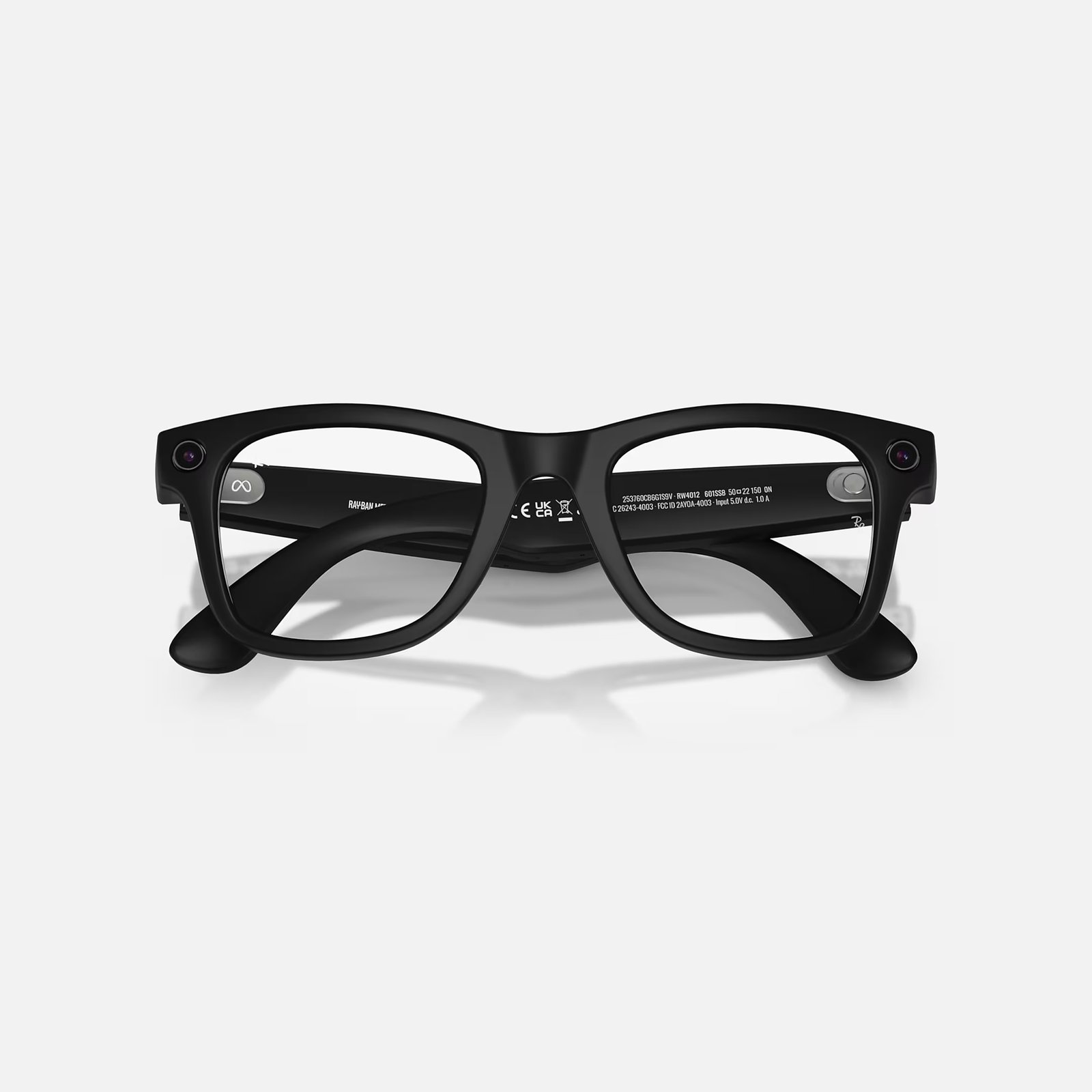 Розумні окуляри Ray-Ban Meta Wayfarer Gen 2 Matte Black/Clear L-XL (RW4012 601SSB53) NEW 5 Розумні окуляри Ray-Ban Meta Wayfarer Gen 2 Matte Black/Clear L-XL (RW4012 601SSB53) NEW - Зображення 5