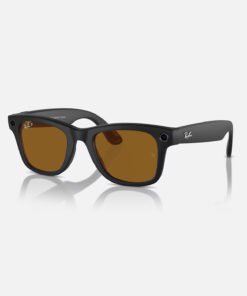 Розумні окуляри Ray-Ban Meta Wayfarer Matte Black/Polar Brown S-M (RW4006 601S1M50) OPEN BOX