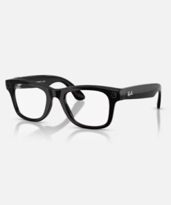 Розумні окуляри Ray-Ban Meta Wayfarer Shiny Black/Clear L-XL (RW4008 601/SB53) OPEN BOX Розумні окуляри Ray-Ban Meta Wayfarer Shiny Black/Clear L-XL (RW4008 601/SB53) OPEN BOX