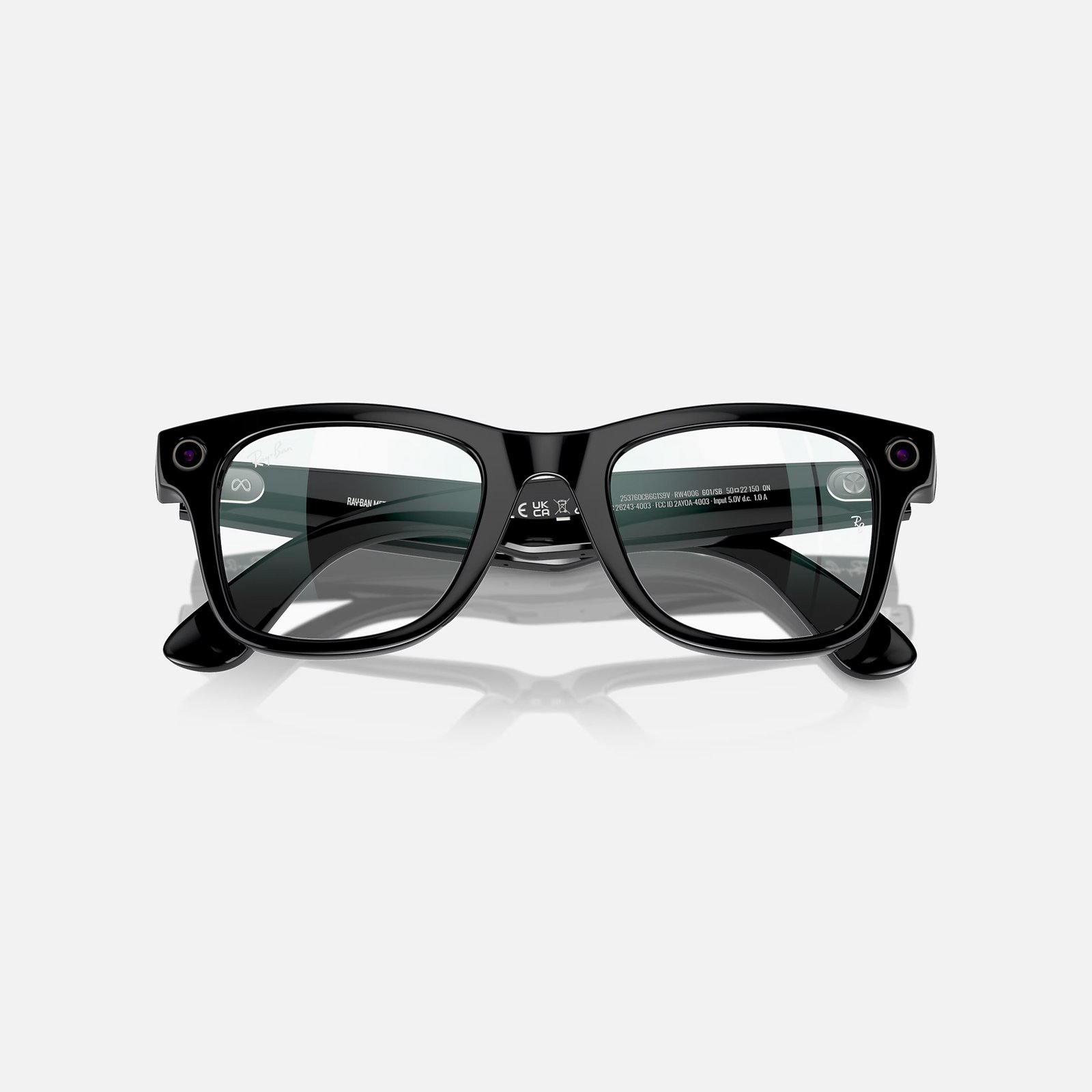 Розумні окуляри Ray-Ban Meta Wayfarer Matte Black/Transitions Gray S-M (RW4006 601S1M50) NEW 6 Розумні окуляри Ray-Ban Meta Wayfarer Matte Black/Transitions Gray S-M (RW4006 601S1M50) NEW - Зображення 6