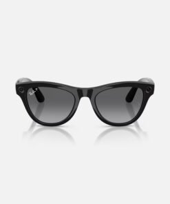 Alternative view of Розумні окуляри Ray-Ban Meta Skyler Gen 2 Shiny Black/Polar Gradient Graphite S-M (RW4014 601/T352) OPEN BOX