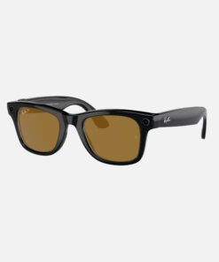 Розумні окуляри Ray-Ban Meta Wayfarer Shiny Black/Polar Brown S-M (RW4006 601/SB50) OPEN BOX