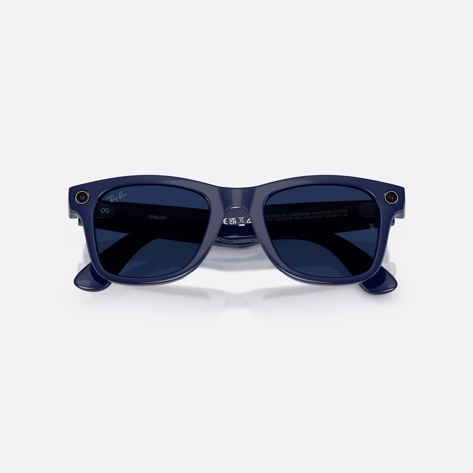 Розумні окуляри Ray-Ban Meta Wayfarer Gen 2 Shiny Cosmic Blue/Transitions Sapphire L-XL (RW4012 6628MF53) NEW 9 Розумні окуляри Ray-Ban Meta Wayfarer Gen 2 Shiny Cosmic Blue/Transitions Sapphire L-XL (RW4012 6628MF53) NEW - Зображення 5