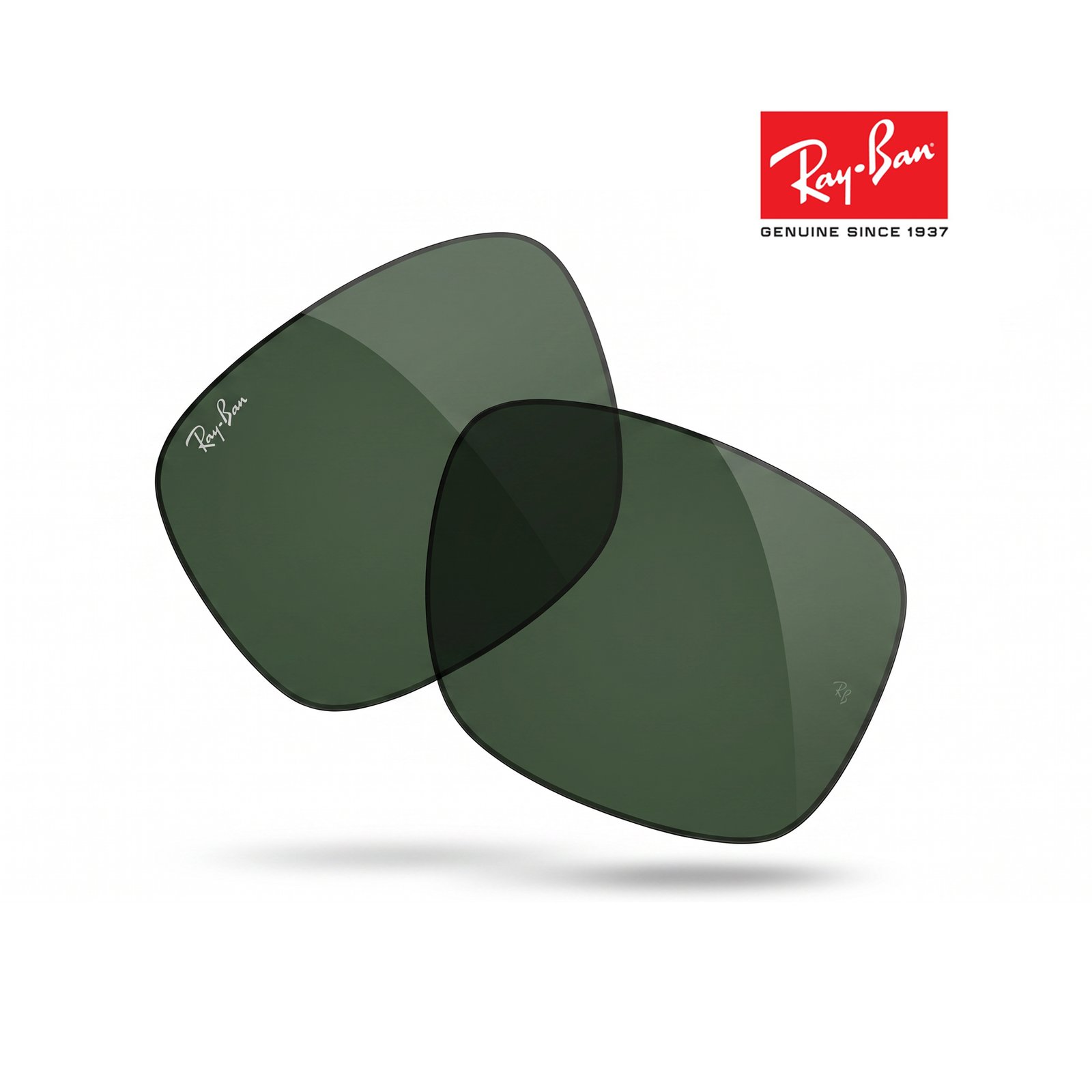Змінні лінзи Ray-Ban Meta Wayfarer RW4008, RW4012 G15 Green, 53мм, темно-зелені, Оригінал OEM Змінні лінзи Ray-Ban Meta Wayfarer RW4008, RW4012 G15 Green, 53мм, темно-зелені, Оригінал OEM