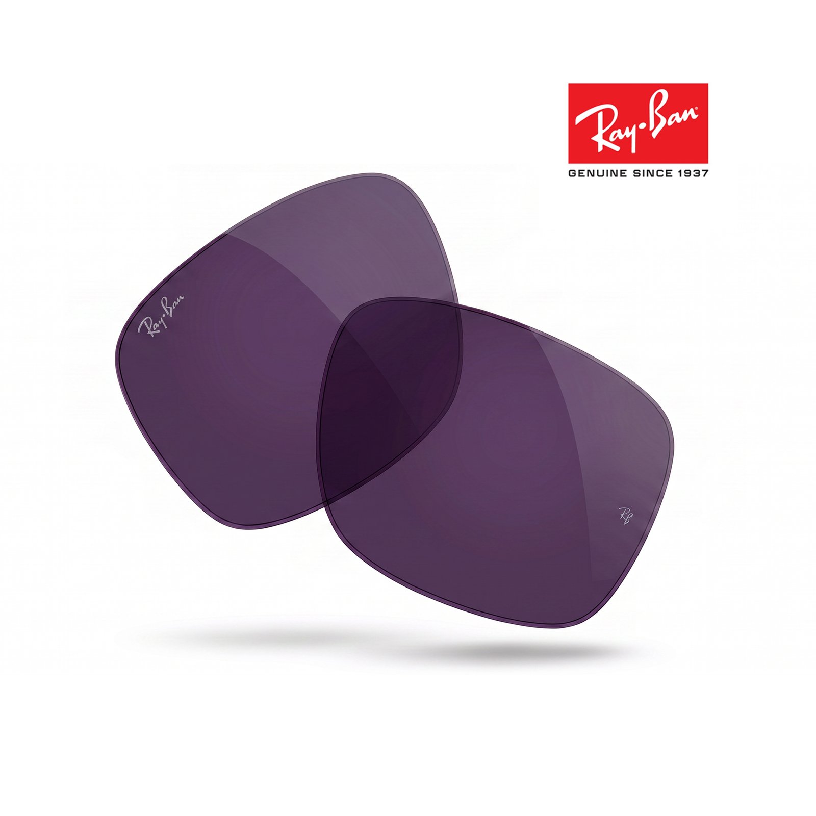 Змінні лінзи Ray-Ban Meta Wayfarer RW4006, RW4012 Transitions Amethyst, 50мм фотохромні фіолетові, Оригінал OEM 2 Змінні лінзи Ray-Ban Meta Wayfarer RW4006, RW4012 Transitions Amethyst, 50мм фотохромні фіолетові, Оригінал OEM - Зображення 2