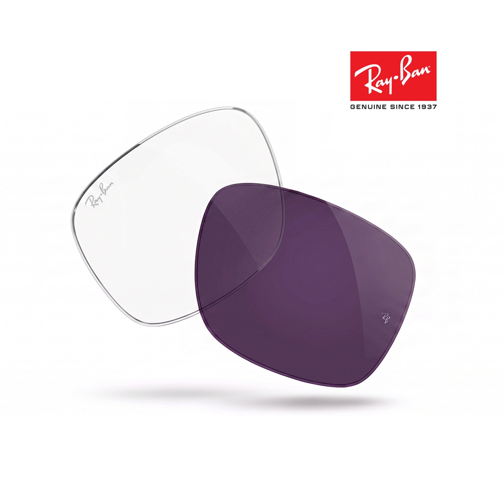 Змінні лінзи Ray-Ban Meta Wayfarer RW4006, RW4012 Transitions Amethyst, 50мм фотохромні фіолетові, Оригінал OEM Змінні лінзи Ray-Ban Meta Wayfarer RW4006, RW4012 Transitions Amethyst, 50мм фотохромні фіолетові, Оригінал OEM