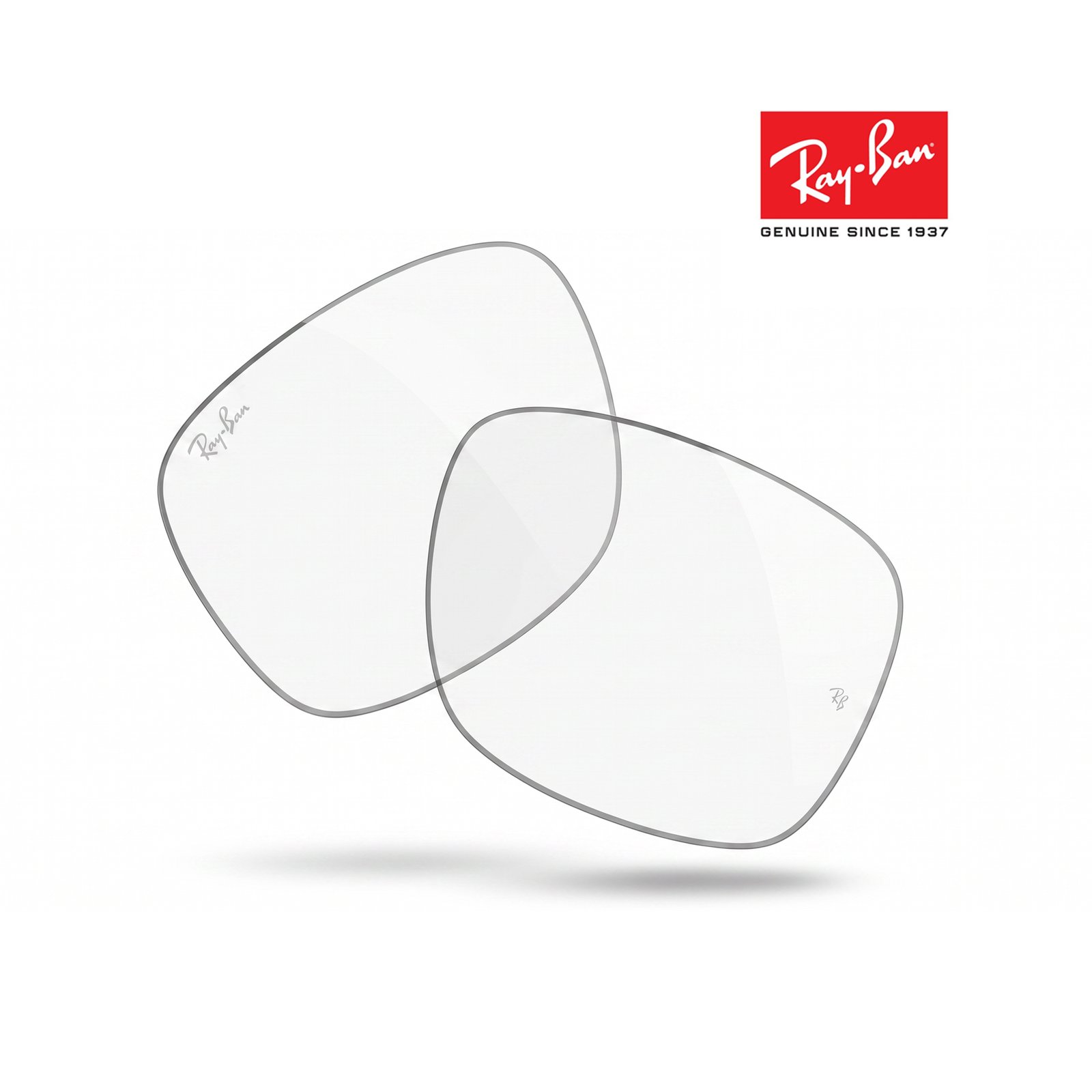 Змінні лінзи Ray-Ban Meta Wayfarer RW4006, RW4012 Clear, 50мм, прозорі, Оригінал OEM Змінні лінзи Ray-Ban Meta Wayfarer RW4006, RW4012 Clear, 50мм, прозорі, Оригінал OEM