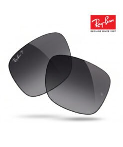 Змінні лінзи Ray-Ban Meta Wayfarer RW4008, RW4012 Polar Gradient Graphite, 53мм, поляризовані градієнтні сірі, Оригінал OEM