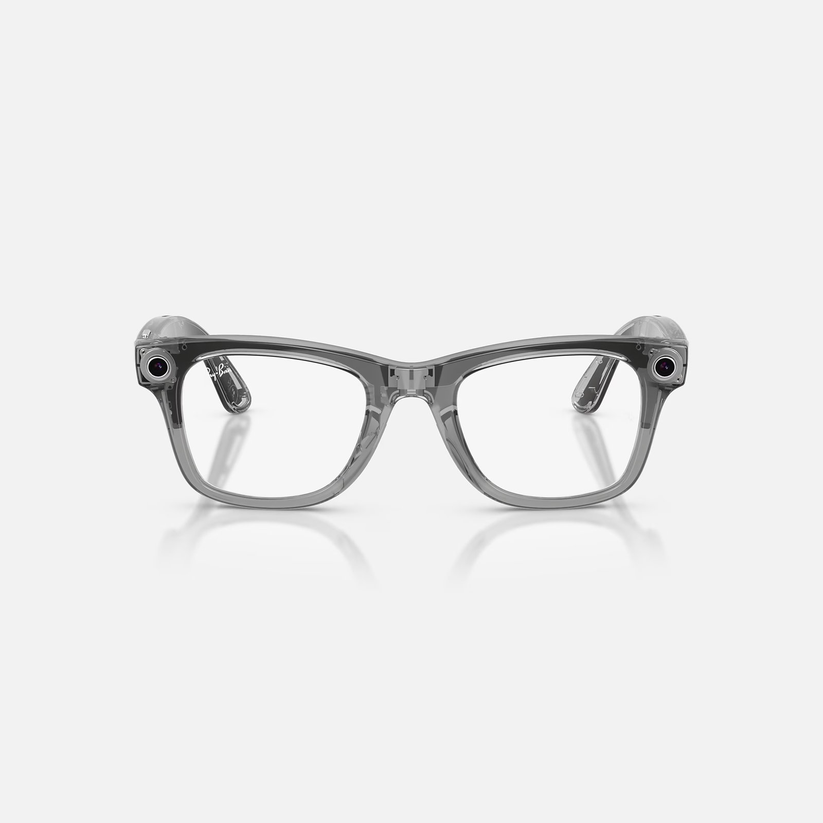 Розумні окуляри Ray-Ban Meta Wayfarer Gen 2 Shiny Transparent Grey/Transitions Sapphire L-XL Limited Edition (RW4012 6840MF53) OPEN BOX 4 Розумні окуляри Ray-Ban Meta Wayfarer Gen 2 Shiny Transparent Grey/Transitions Sapphire L-XL Limited Edition (RW4012 6840MF53) OPEN BOX - Зображення 4
