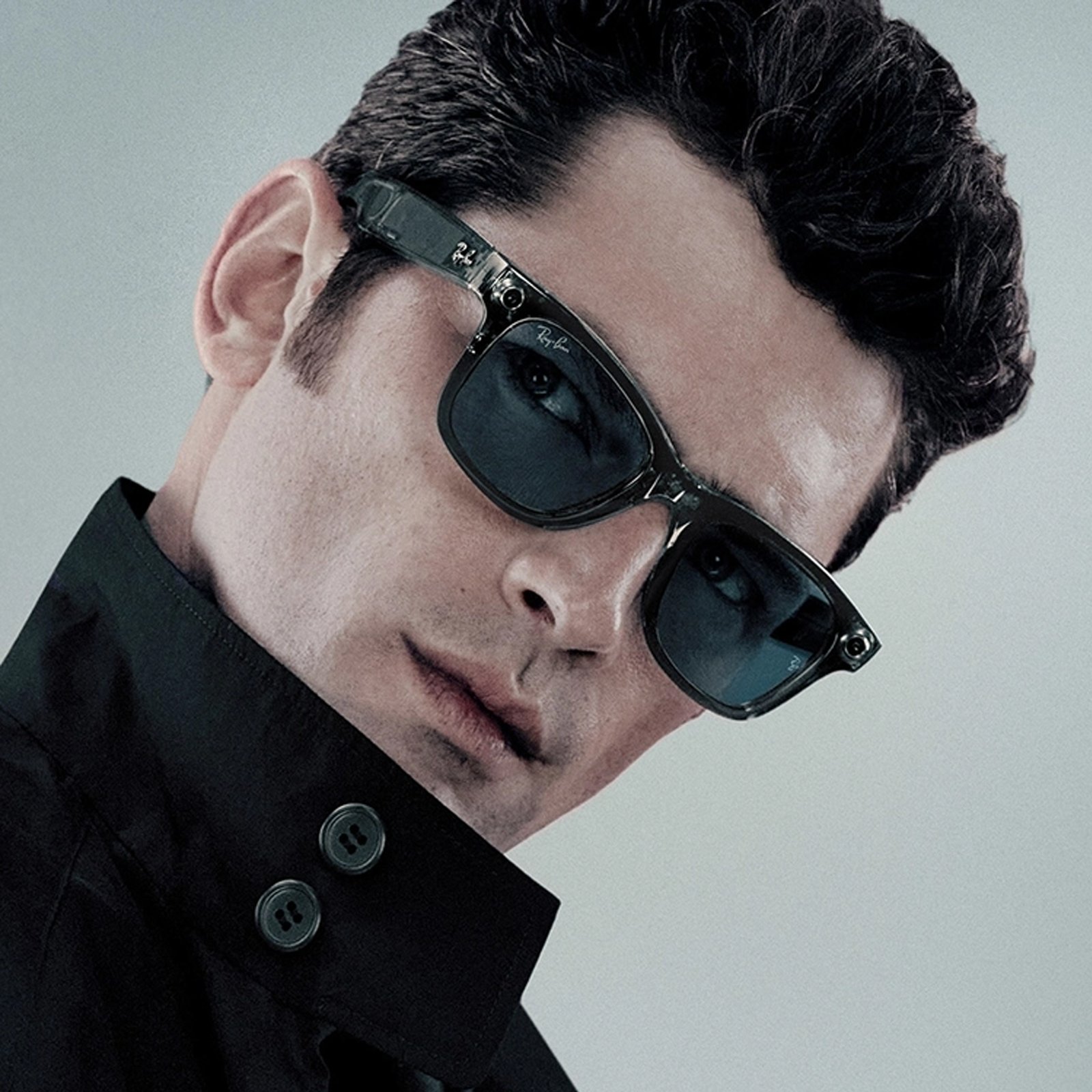 Розумні окуляри Ray-Ban Meta Wayfarer Gen 2 Shiny Transparent Grey/Transitions Sapphire L-XL Limited Edition (RW4012 6840MF53) OPEN BOX 11 Розумні окуляри Ray-Ban Meta Wayfarer Gen 2 Shiny Transparent Grey/Transitions Sapphire L-XL Limited Edition (RW4012 6840MF53) OPEN BOX - Зображення 11