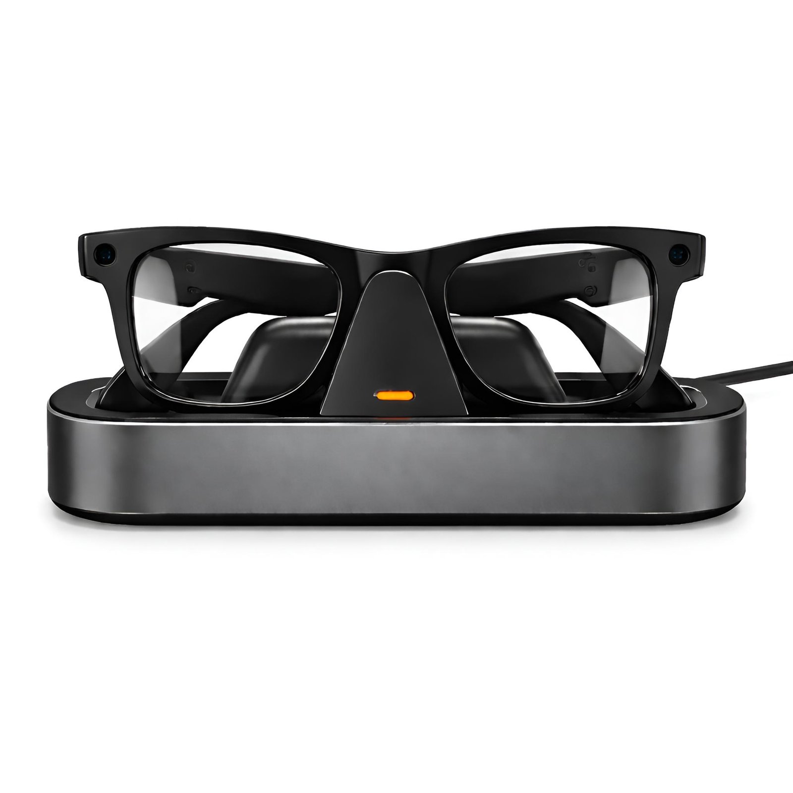 Настільна зарядна док-станція для окулярів Ray-Ban Meta, Темно-Сіра (GSA009SG) Настільна зарядна док-станція для окулярів Ray-Ban Meta, Темно-Сіра (GSA009SG)