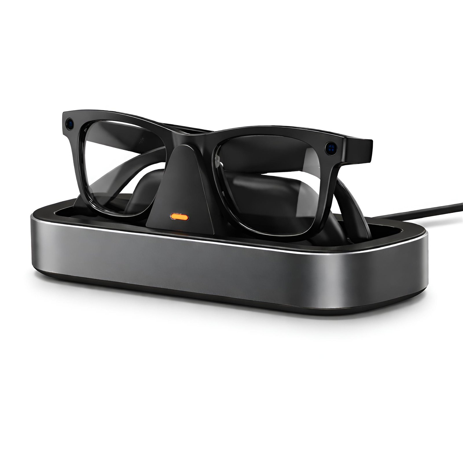 Настільна зарядна док-станція для окулярів Ray-Ban Meta, Темно-Сіра (GSA009SG) 2 Настільна зарядна док-станція для окулярів Ray-Ban Meta, Темно-Сіра (GSA009SG) - Зображення 2